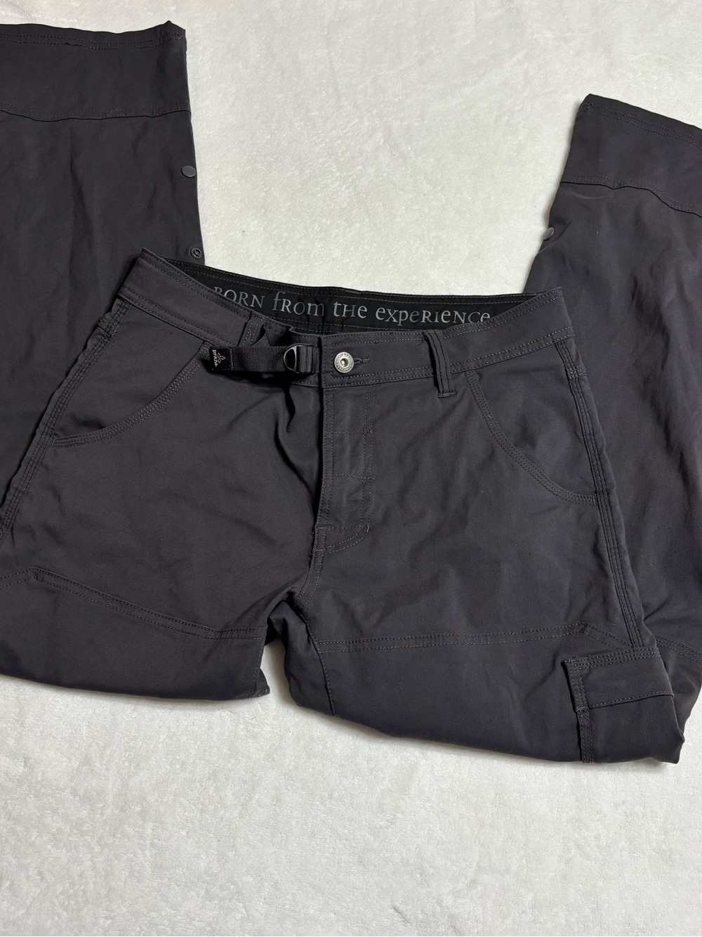 Prana Zion Hiking Pants Grey Size 30 Inseam 28